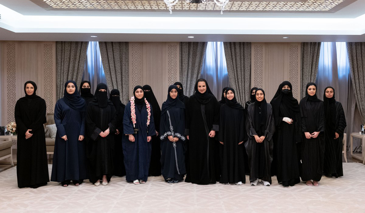Sheikha Jowaher honours outstanding female high school students